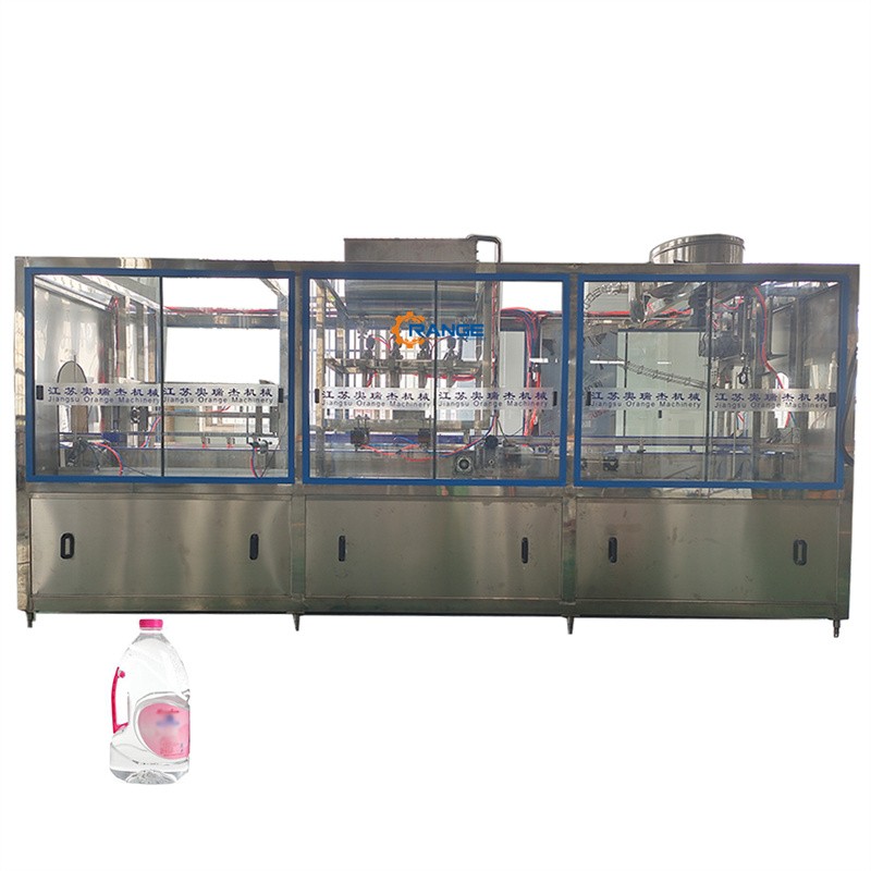 5L mineral water 3 in 1 filling machinery/linear type