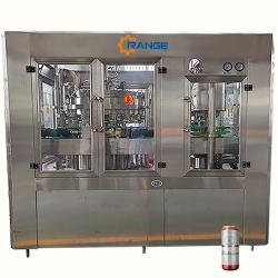 Liquid filling machine in can
